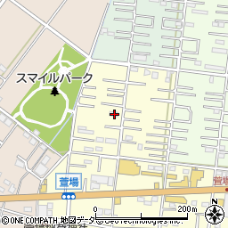 埼玉県深谷市萱場66周辺の地図