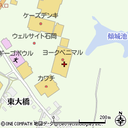 筑波銀行ヨークベニマル石岡店 ＡＴＭ周辺の地図