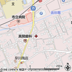 長野県松本市波田下波田9817周辺の地図