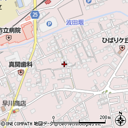 長野県松本市波田下波田9821周辺の地図