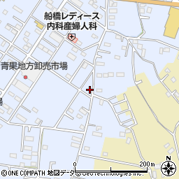 茨城県古河市諸川715周辺の地図