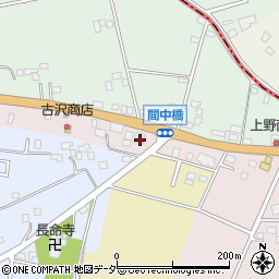 茨城県古河市東間中橋28周辺の地図