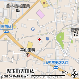 埼玉県本庄市児玉町吉田林193周辺の地図