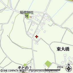 茨城県石岡市東大橋729周辺の地図