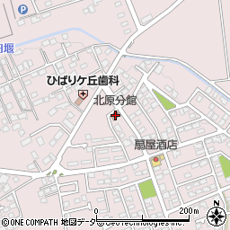 北原公民館周辺の地図