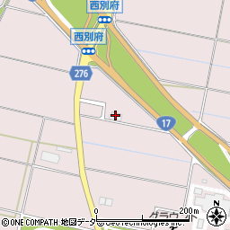 ＥＮＥＯＳ上武道深谷バイパスＴＳ周辺の地図