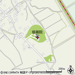 修善院周辺の地図
