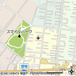 埼玉県深谷市萱場64周辺の地図