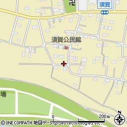 群馬県邑楽郡明和町須賀周辺の地図
