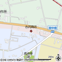 茨城県古河市東間中橋22周辺の地図