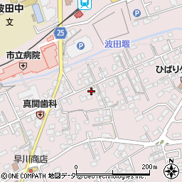 長野県松本市波田下波田9820-6周辺の地図