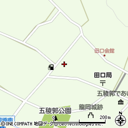 佐久市　田口児童館周辺の地図