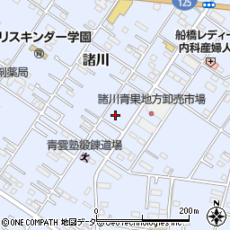 茨城県古河市諸川777周辺の地図