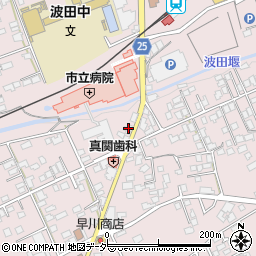 竹屋菓子店周辺の地図