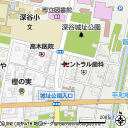 埼玉県深谷市仲町18-26周辺の地図