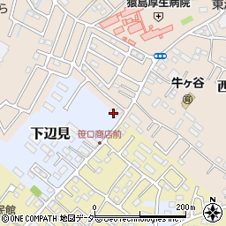 茨城県古河市下辺見2344周辺の地図