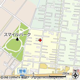 埼玉県深谷市萱場64-1周辺の地図