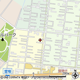 埼玉県深谷市萱場106周辺の地図