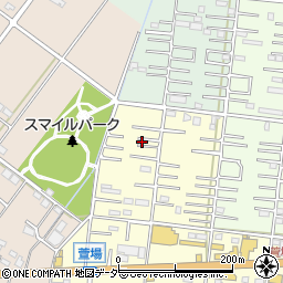 埼玉県深谷市萱場64-2周辺の地図