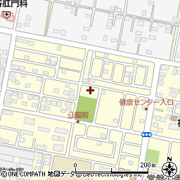 埼玉県深谷市常盤町69周辺の地図