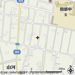 埼玉県深谷市山河1158周辺の地図