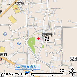 埼玉県本庄市児玉町吉田林215周辺の地図