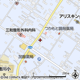 茨城県信用組合三和支店周辺の地図