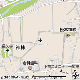 長野県松本市神林3662周辺の地図