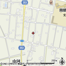 埼玉県深谷市山河1164-1周辺の地図