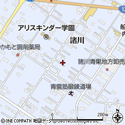 茨城県古河市諸川799周辺の地図