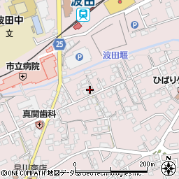 長野県松本市波田下波田9819-6周辺の地図