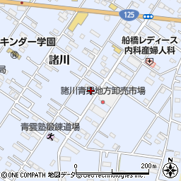 茨城県古河市諸川742-1周辺の地図