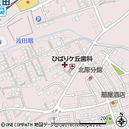 長野県松本市波田下波田9830-14周辺の地図