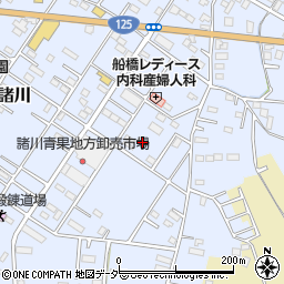 茨城県古河市諸川696周辺の地図