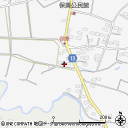 群馬県藤岡市保美437周辺の地図