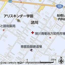 茨城県古河市諸川776周辺の地図