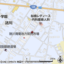 茨城県古河市諸川712周辺の地図