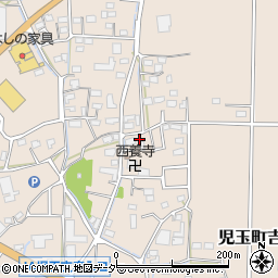 埼玉県本庄市児玉町吉田林217周辺の地図