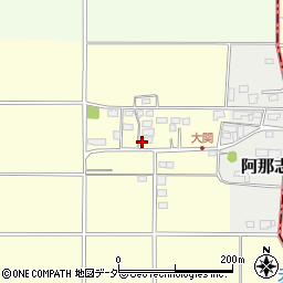 埼玉県児玉郡美里町関225周辺の地図
