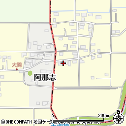 埼玉県深谷市後榛沢32周辺の地図