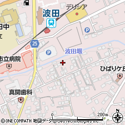 長野県松本市波田下波田9825周辺の地図