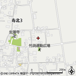 長野県松本市寿北3丁目13周辺の地図