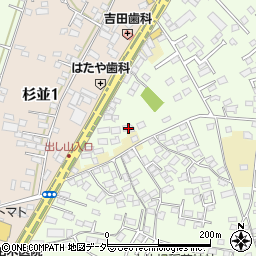 川田着付教室周辺の地図