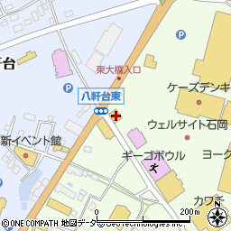 茨城県石岡市東大橋3137周辺の地図