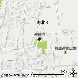 生蓮寺周辺の地図