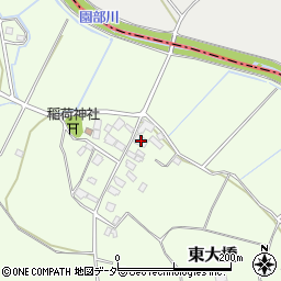 茨城県石岡市東大橋736周辺の地図