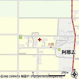 埼玉県児玉郡美里町関223周辺の地図
