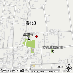 長野県松本市寿北3丁目周辺の地図