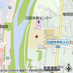 佐久市立臼田中学校周辺の地図
