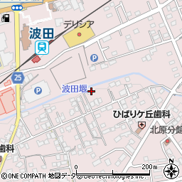 長野県松本市波田下波田9833-1周辺の地図